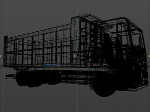dump truck detail 3D Модель