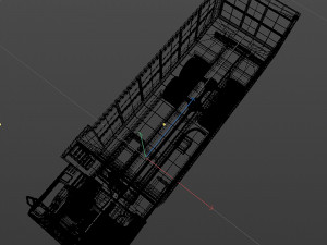 dump truck detail 3D Модель