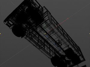 dump truck detail 3D Модель