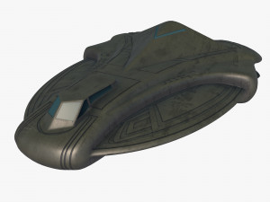 battleship alkesh Modelo 3D