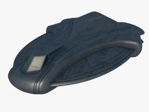 battleship alkesh 3D Model