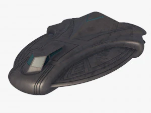 battleship alkesh 3D Model