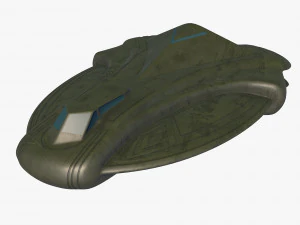 battleship alkesh 3D Model