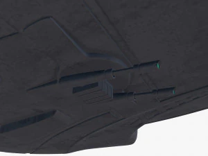 battleship alkesh 3D Model