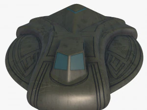 battleship alkesh 3D Model