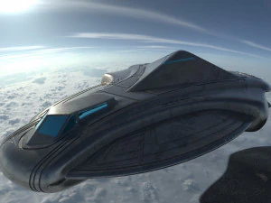 battleship alkesh 3D Model