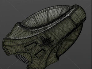 battleship alkesh 3D Model