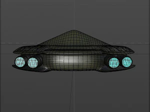 battleship alkesh 3D Model