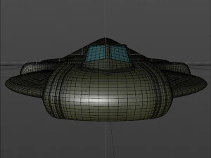 battleship alkesh 3D Model