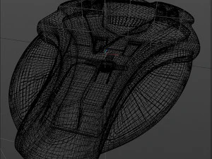 battleship alkesh 3D Model