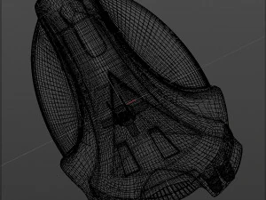 battleship alkesh 3D Model