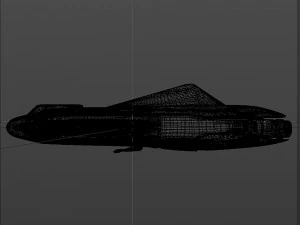battleship alkesh 3D Model