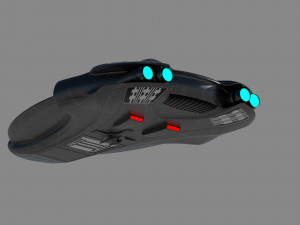 battleship alkesh v2 Modelo 3D