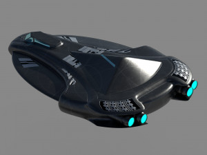 battleship alkesh v2 Modelo 3D