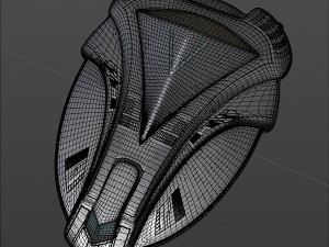 battleship alkesh v2 Modelo 3D