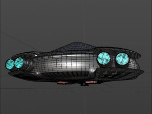 battleship alkesh v2 Modelo 3D