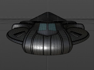 battleship alkesh v2 Modelo 3D
