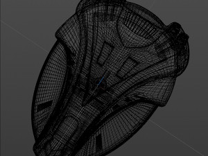 battleship alkesh v2 Modelo 3D