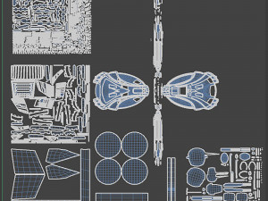battleship alkesh v2 Modelo 3D