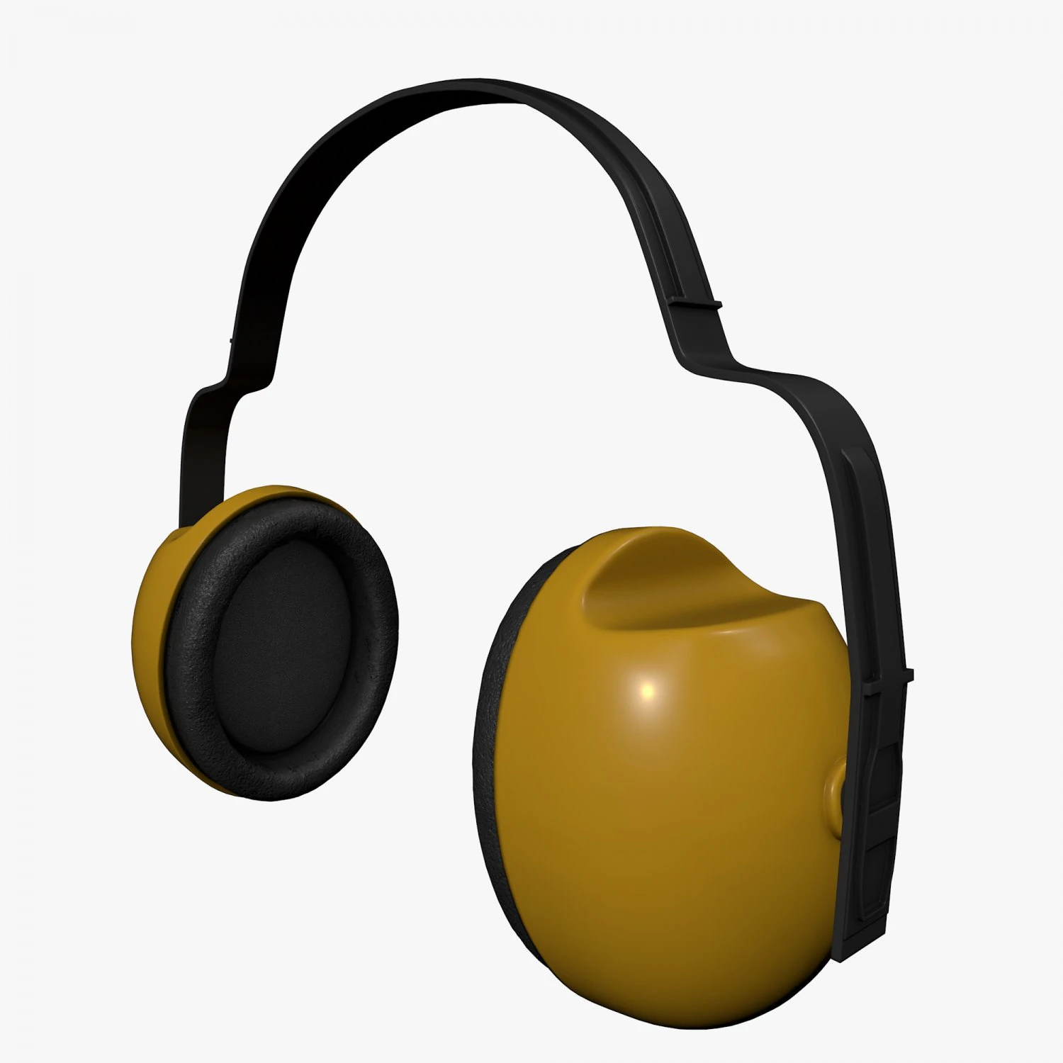 construction headphones 3D Model .c4d .max .obj .3ds .fbx .stl .blend 