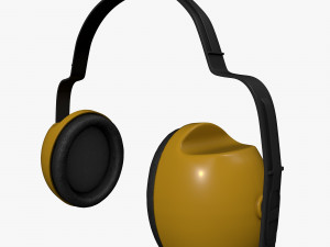 construction headphones Modelo 3D