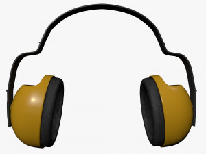 construction headphones Modelo 3D