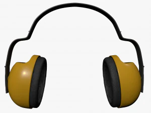 construction headphones 3D Model