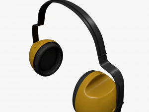 construction headphones 3D Model