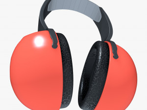 construction headphones v2 Modello 3D