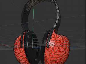 construction headphones v2 Modello 3D