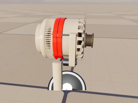 Small engine 3D Model