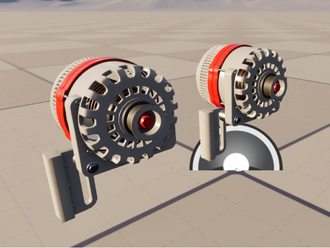 Small engine 3D Model