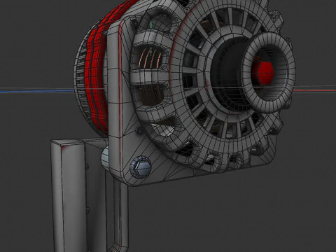 Small engine 3D Model
