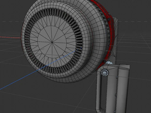 Small engine 3D Model