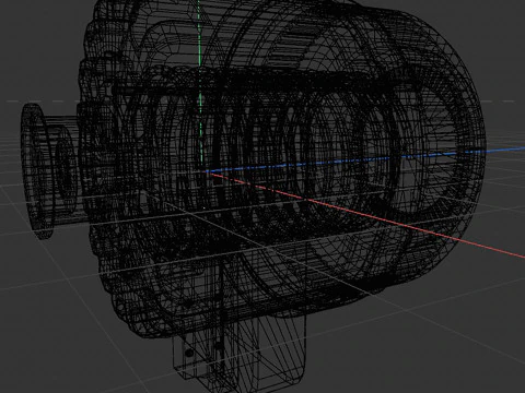 Small engine 3D Model