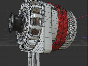 small motor 3D मॉडल