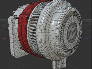 small motor 3D मॉडल