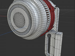 small motor 3D मॉडल