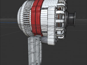 small motor 3D मॉडल