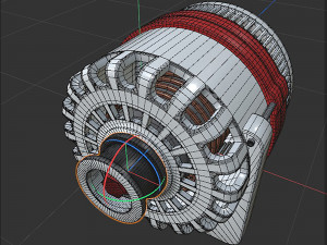 small motor 3D मॉडल
