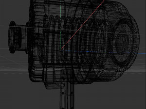 small motor 3D मॉडल