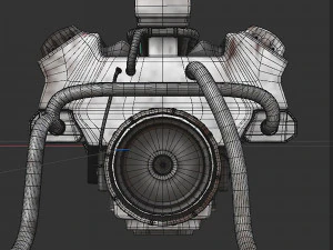 Motor de carro de 8 cilindros Modelo 3D