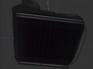 Leather car seat Modelo 3D