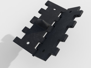 Tank track T-34 3D Model