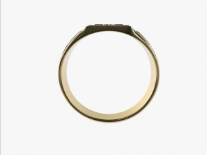 Ring with Ukrainian coat of arms 2 3D प्रिंट मॉडल