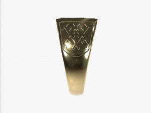 Ring Falcon Model Cetak 3D