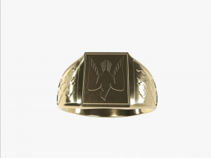 Ring Falcon Model Cetak 3D