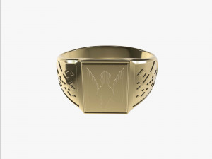 Ring Falcon Model Cetak 3D