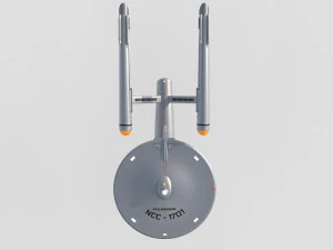 Ship Enterprise NCC-1701 from the original Star Trek 3D Model