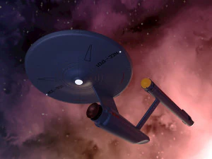 Ship Enterprise NCC-1701 from the original Star Trek 3D Model